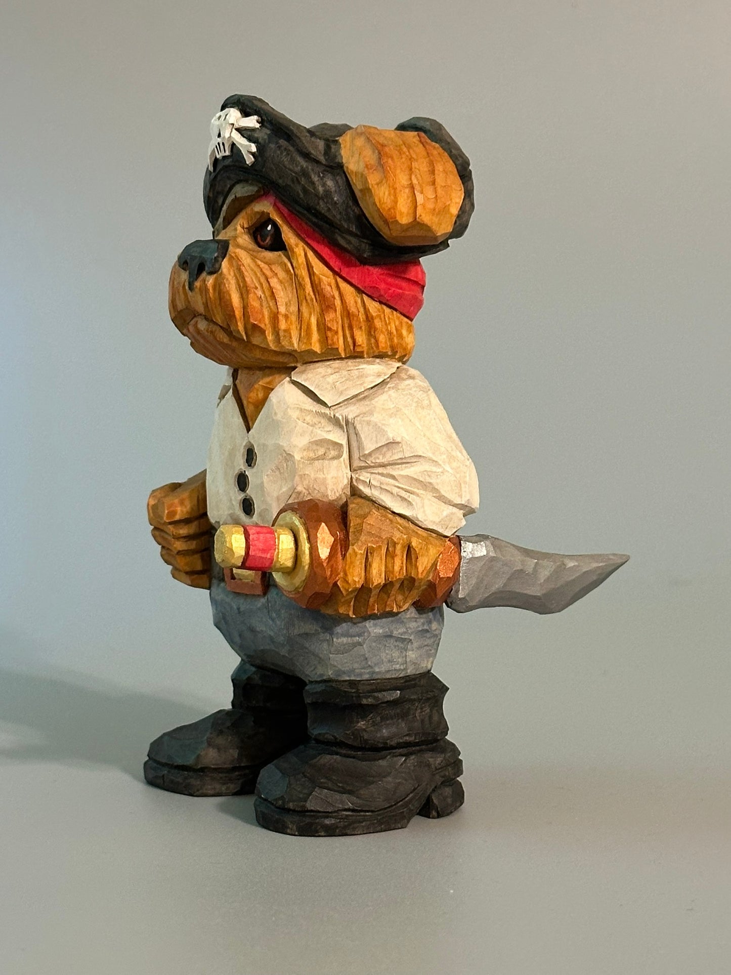 Buccaneer Browser — Hand-Carved Pirate Dog